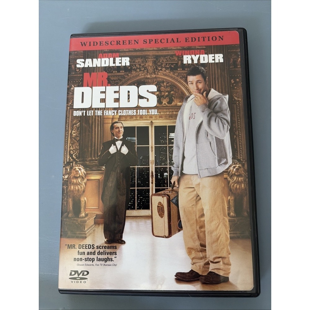 Mr.‎ Deeds (DVD, 2002, Special Edition - Widescreen) - Comedy —
